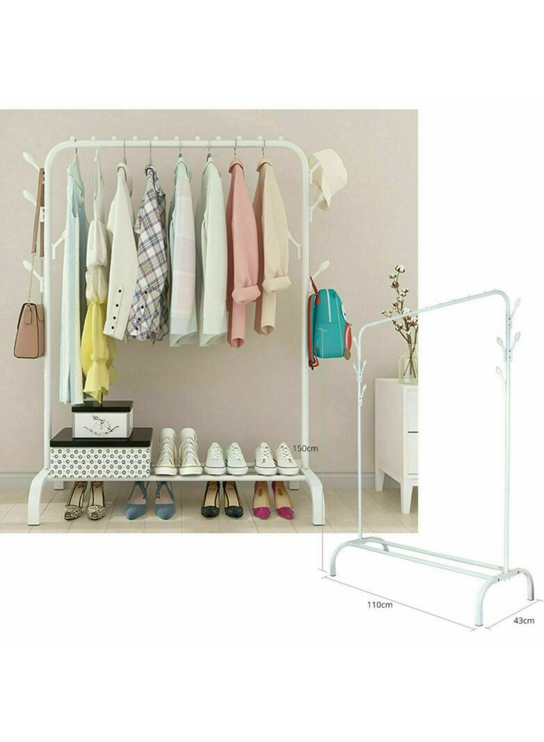 DubaiGallery Clothes Rack Assemble Large Capacity Portable Home Storage - Image 3