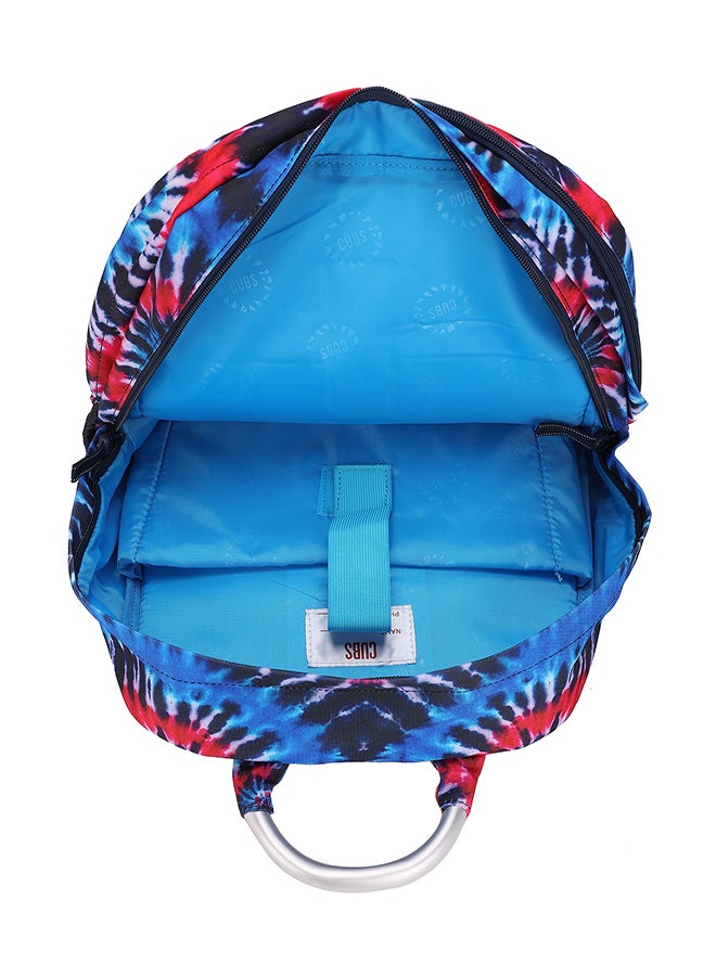 CUBS Tie Dyed Waterproof Kids 36L Backpack with zip closure Ideal for 8-15 years age group, Compatible with 15" Laptop - Image 4