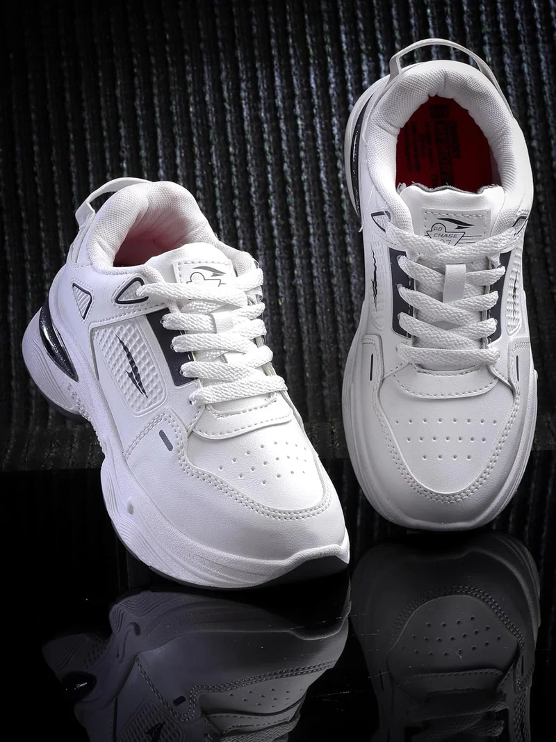 Asian Lightweight Off-White Sneakers for Women and Girls
