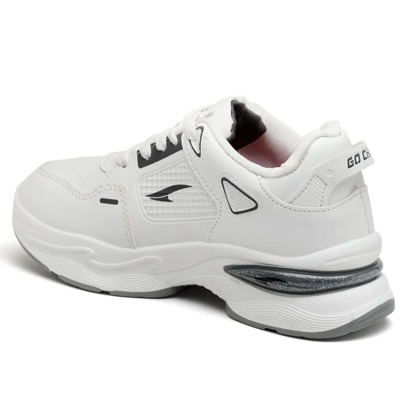 Asian Lightweight Off-White Sneakers for Women and Girls