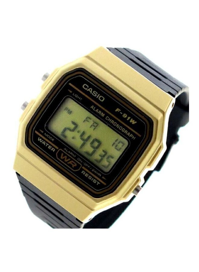 CASIO Men Vintage Series Digital Watch F-91WM-9ADF - 38 mm - Black - Image 3