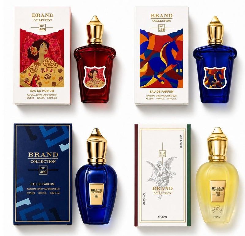 براند كوليكشون مجموعه عطور براند كوليكشون مكونه من ٤ قطع 25 مل - Image 1