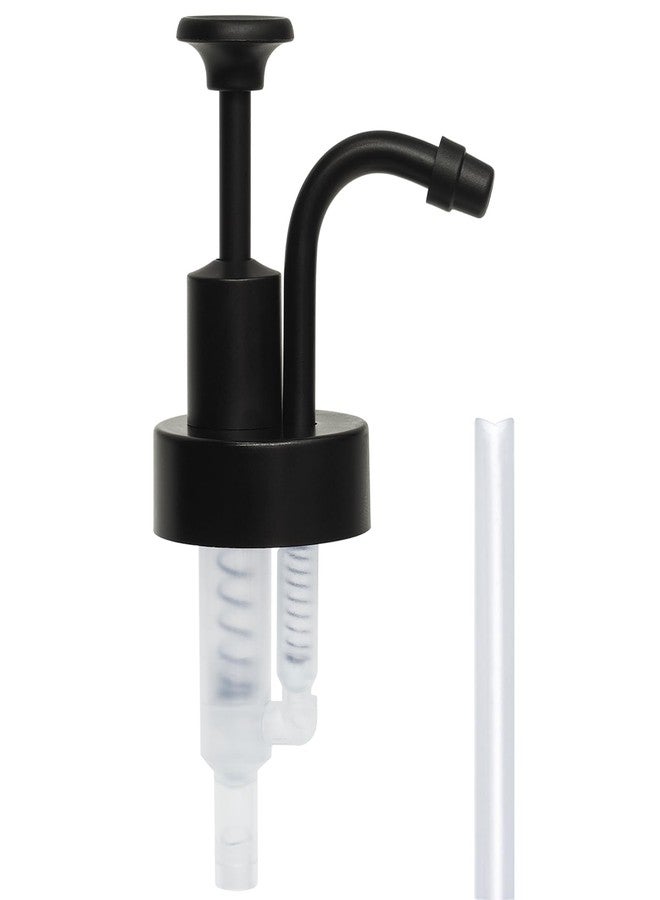 Suanti Soap and Lotion Dispensers Pump Replacement,Smooth Action,Fits Wider Opening Bottles with 1.3 in (33 mm) Thread,Rust&Leak Proof Stylish Pump for Liquid Soap Lotion Bottle DIY or Upcycling-Matte Black - Image 1