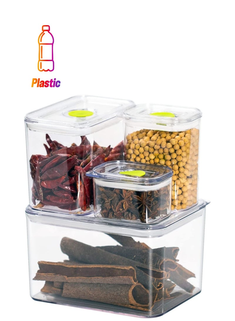 جيجيرو مجموعة حاويات تخزين الطعام محكمة الغلق - Image 1