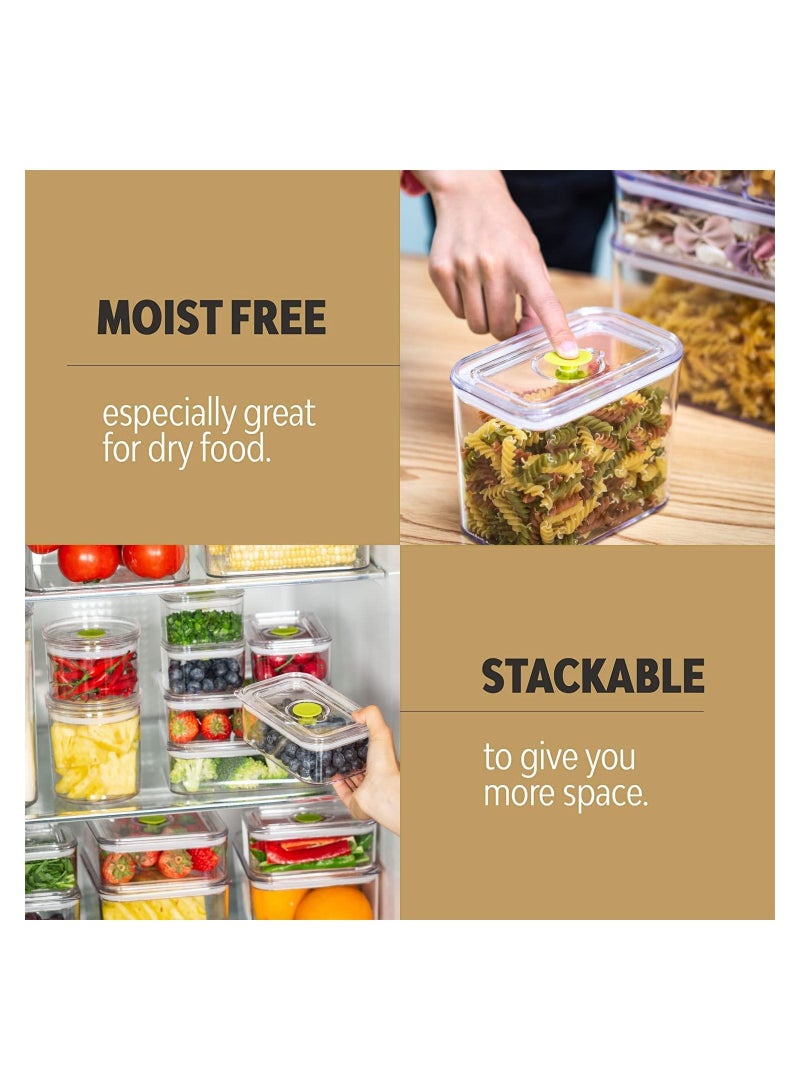 جيجيرو مجموعة حاويات تخزين الطعام محكمة الغلق - Image 4