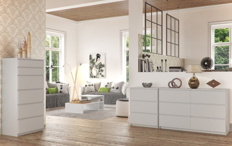 فرنتشر ستور وحدة ادراج مودرن ام دى اف - ارتفاع 122 سم - عرض 60 سم - عمق 42 سم ، من فرنتشر ستور. - Image 2