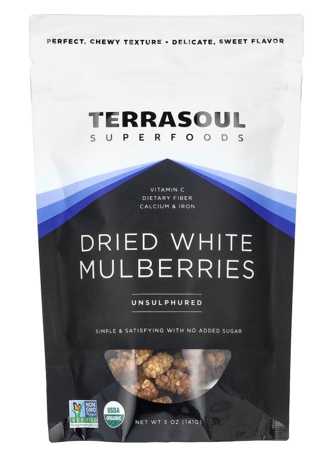 Dried White Mulberries Unsulphured 5 oz (141 g) - pzsku/ZABDF154E0B7E394F8D79Z/45/_/1728489563/9b977b2a-e220-4087-ae4d-a64d4c416cc9