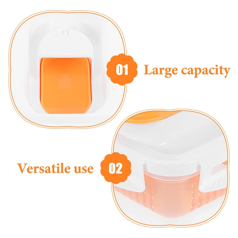 Airtight Pet Food Storage Container 1.7 Liter Dog Cat Treat Kitchen Organizer - Image 3