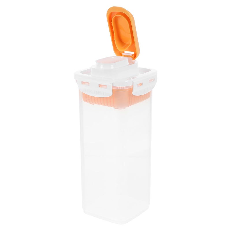 Airtight Pet Food Storage Container 1.7 Liter Dog Cat Treat Kitchen Organizer - Image 1