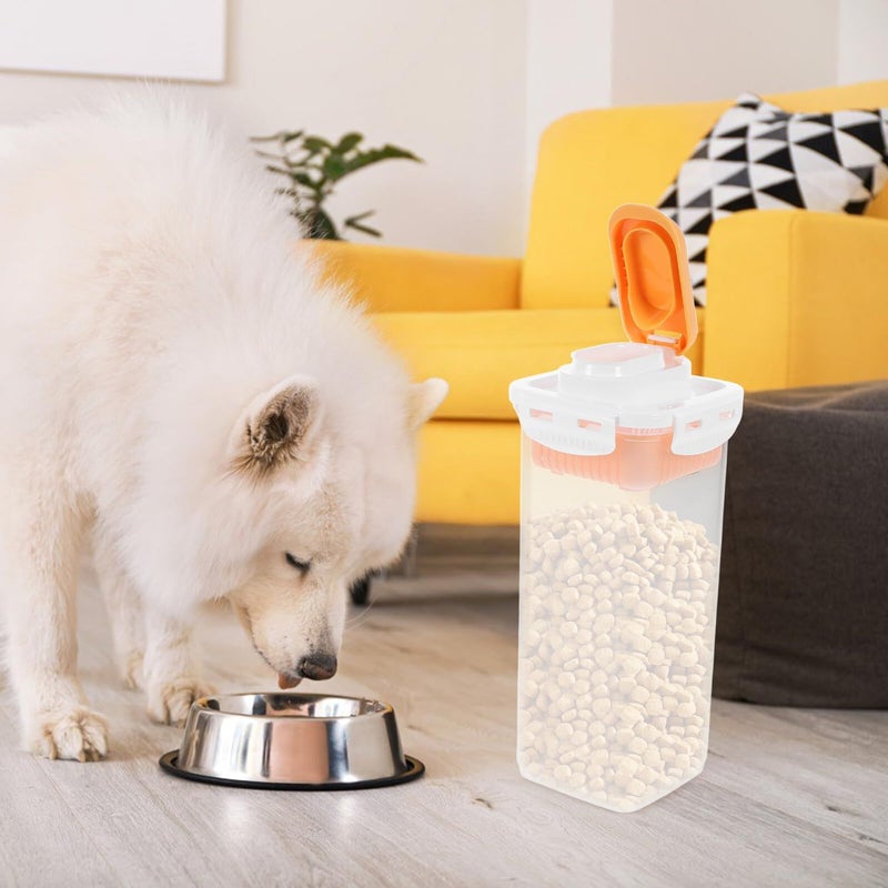 Airtight Pet Food Storage Container 1.7 Liter Dog Cat Treat Kitchen Organizer - Image 5
