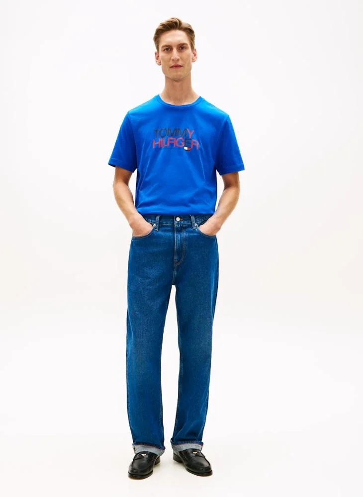 TOMMY HILFIGER  Logo Graphic Crew Neck T-Shirt for Men | Best Price UAE