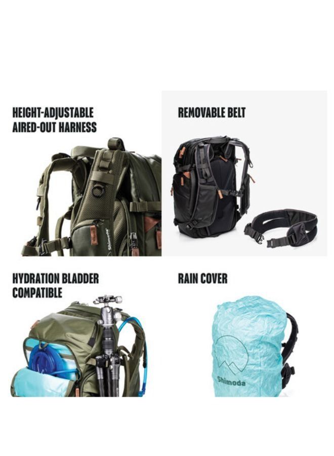 Shimoda Shimoda Designs Explore v2 25 Backpack Photo Starter Kit (Army Green)  - Image 3