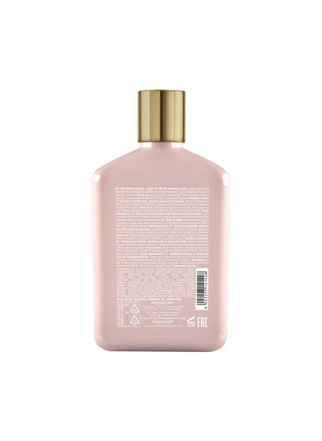 ALFAPARF MILANO Keratin Therapy Lisse Design Keratin Shampoo Maintains And Enhances Keratin Smoothing Treatment Antifrizz Hair Care Product Paraffin And Sulfate Free 8.45 Fl. Oz.  - Image 3