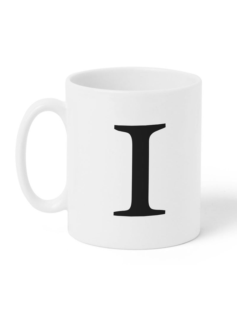 لوحة كوب سيراميك  أونصة بتصميم حرف  على الجانبين - Image 1