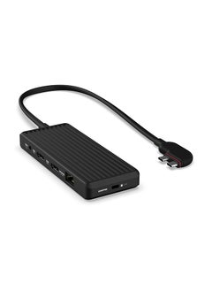 Unisynk USB-C Hub for Mac, Dual display USB-C Hub (10-in-1) with 4K@60Hz HDMI, 100W USB-C PD, 5 Gbit/s USB-A and USb-C data ports, Ethernet, Audio 3,5 mm, for MacBook