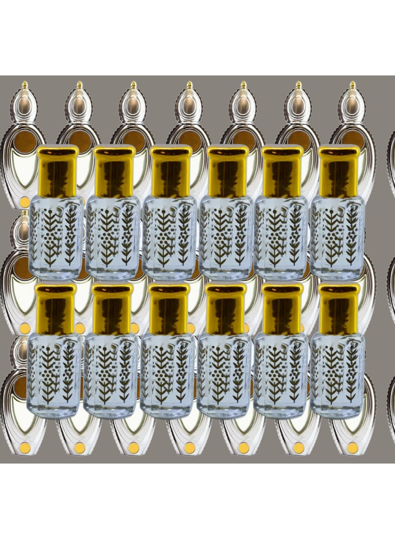 12 Pieces Wisal Essential Oil For Women Original Clear 6 Ml