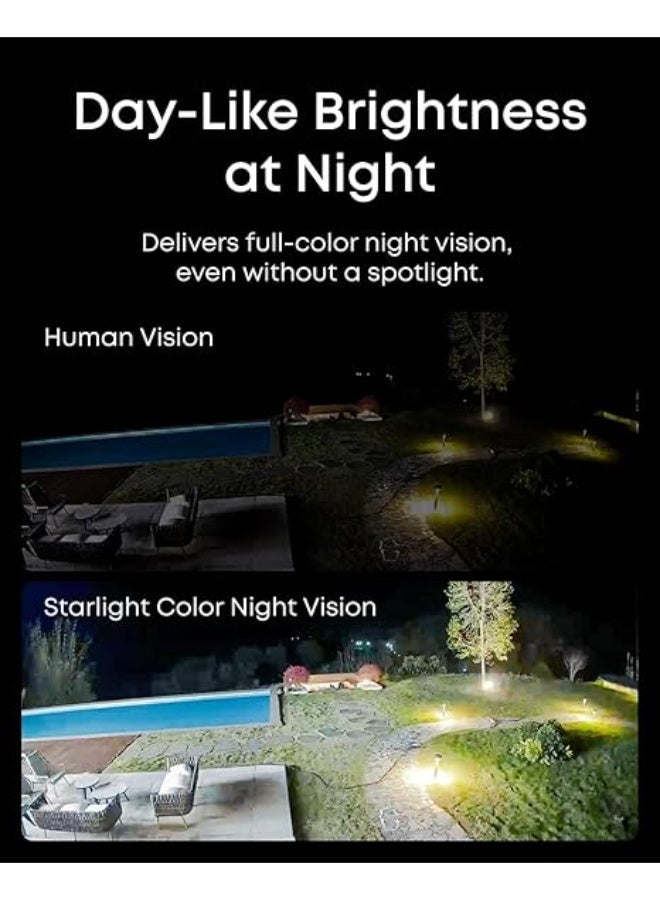 إيوفي مراقبة خارجية سلكية، رؤية ليلية ملونة - Image 3
