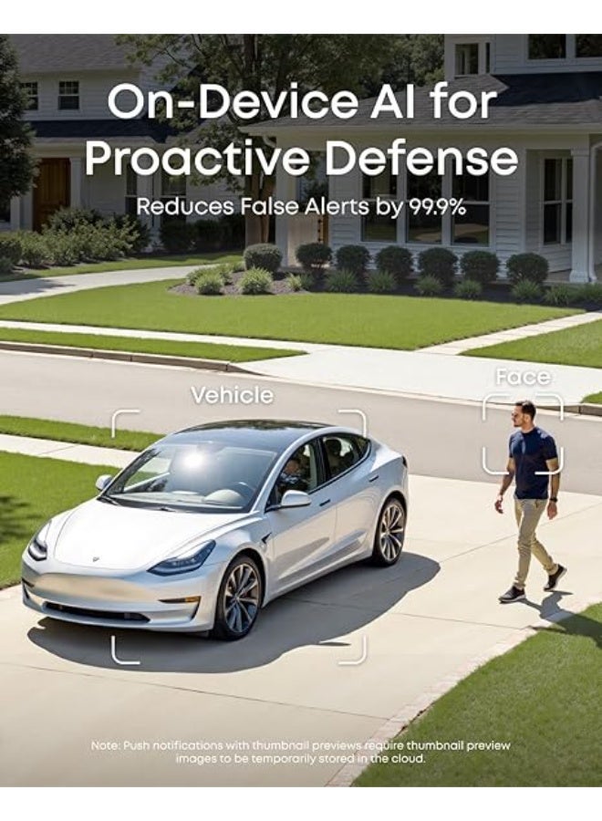 إيوفي مراقبة خارجية سلكية، رؤية ليلية ملونة - Image 5