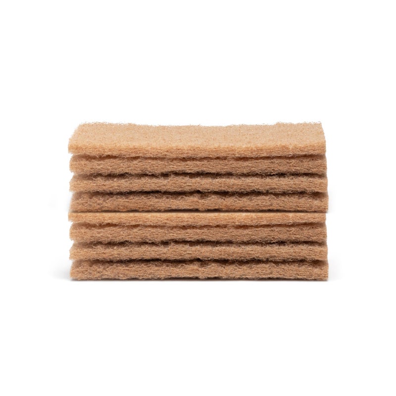 Full Circle Neat Nut - Walnut Scour Pads - 8pc - Image 1