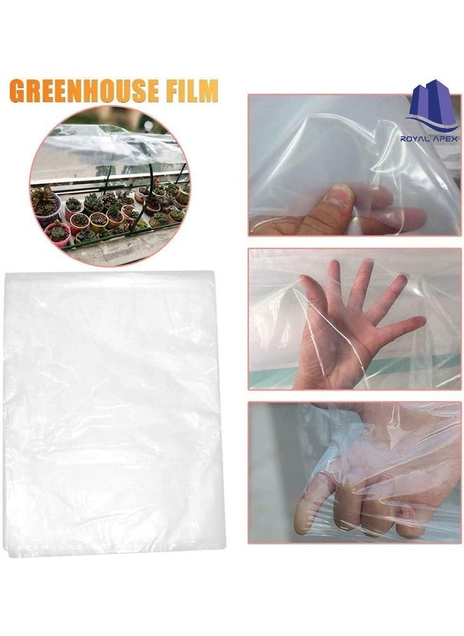 melfi painters polythene sheet plastic drop cloths sheet, waterproof anti-dust furniture cover, disposable tarp for painting, couch cover and furniture cover  - Image 2