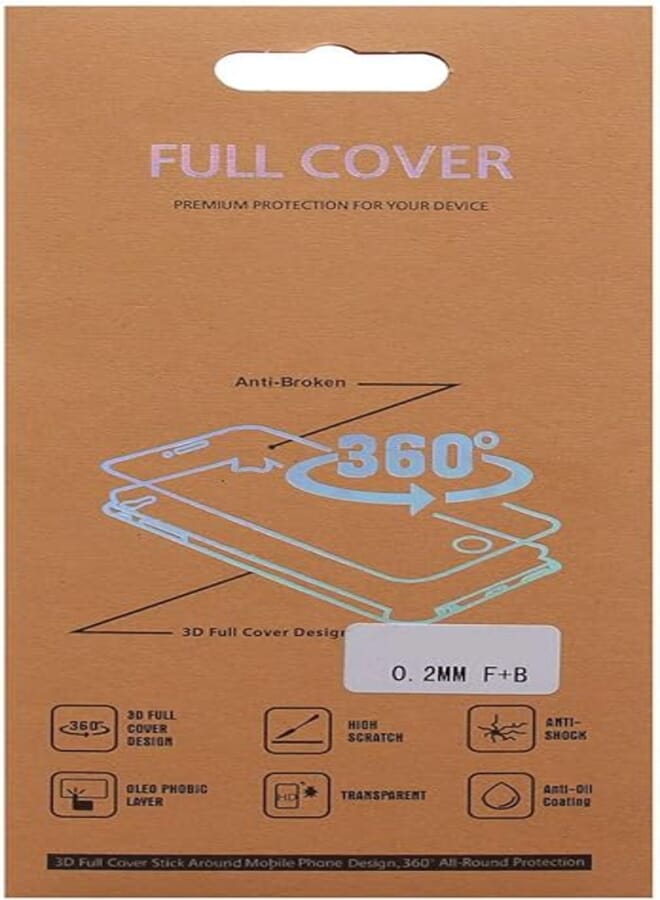 OR Samsung Galaxy S8 Gelatin 360 Full Screen Protector Front and back