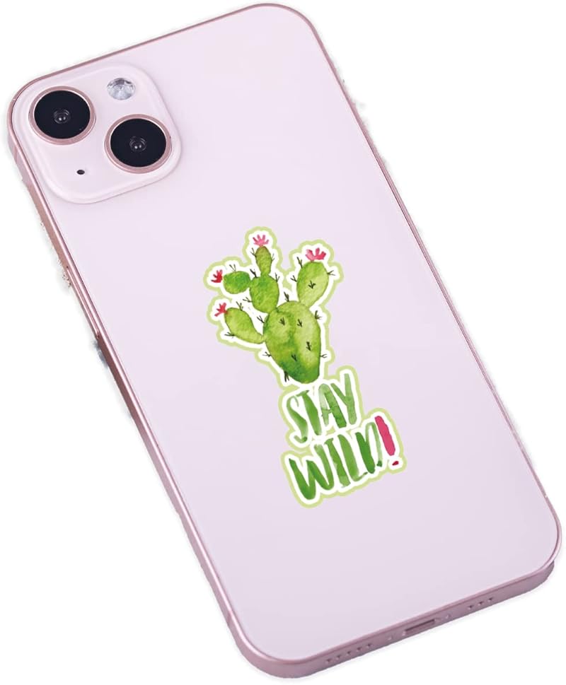 "Memo transparent stickers â€œStay Wild