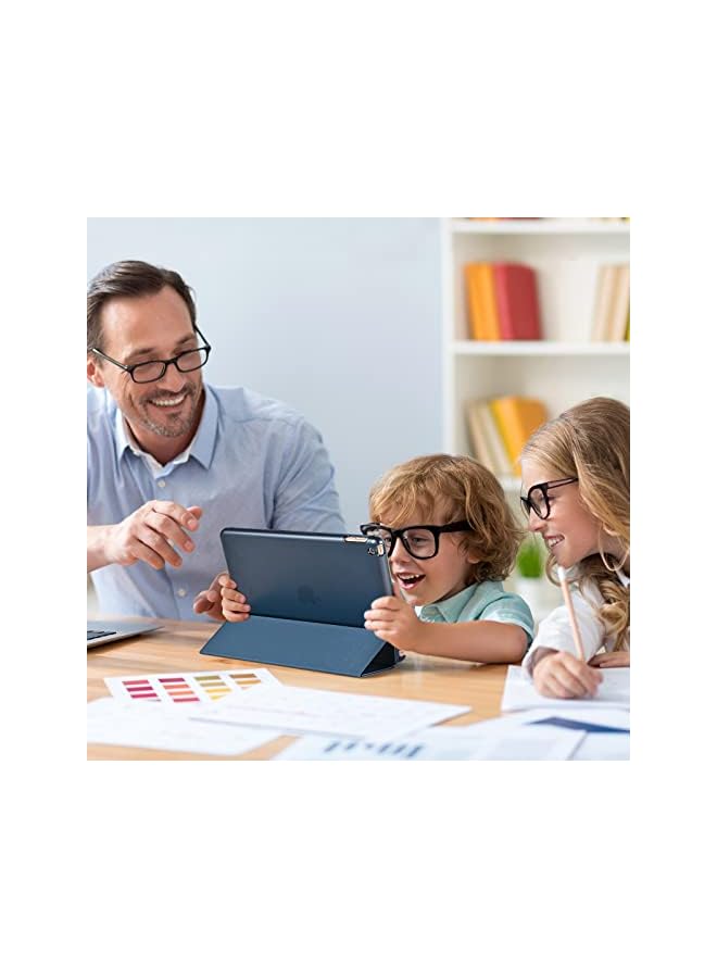 Procases iPad 10.2 Case iPad 9th Generation 2021/ iPad 8th Generation 2020/ iPad 7th Generation 2019 Case, Slim Stand Hard Back Shell Protective Smart Cover Case for iPad 10.2 Inch -Navy - Image 3