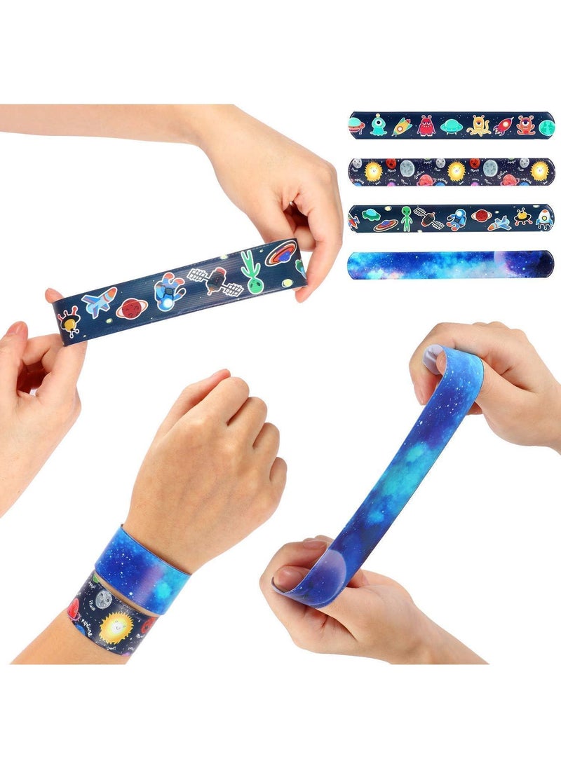 Sweet seven Galactic Fun Pack: 20  Bracelets with Planet Designs - Outer Space Party Decorations & Favors for Teens & Kids. Bands for Endless Entertainment & Class Prizes.  - Image 2