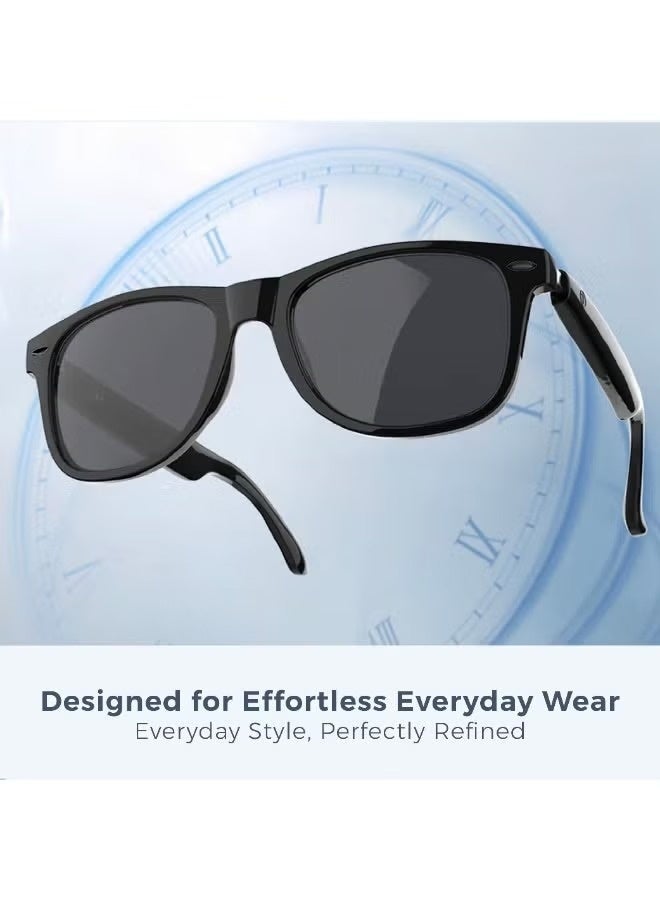 Smart Bluetooth Audio Sunglasses with Mic, Wireless Open-Ear, UV400 Polarized Lenses - Image 3