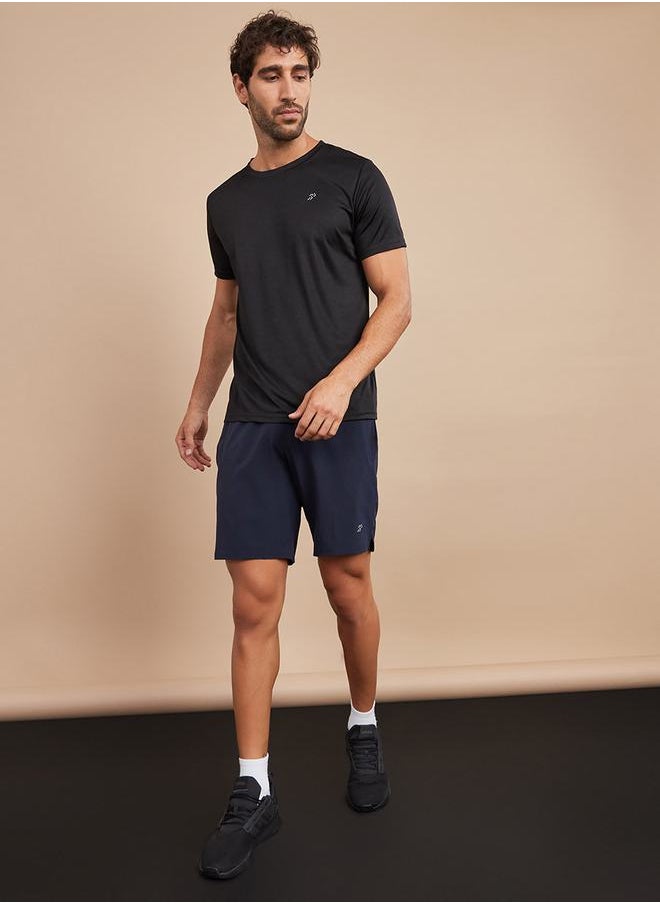 Styli - Logo Print Regular Dry Fit Running T-Shirt - Image 1
