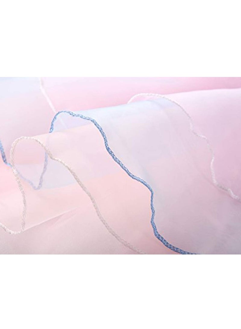 NIBEMINENT Unicorn Tutu Dress for Girls 3D Flower Princess Party Costume with Headband, XL - Image 3