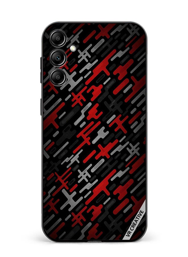 VR CREATIVE Protective Case Cover For Samsung Galaxy A14 5G/A14 Abstract Design Multicolour - Image 1