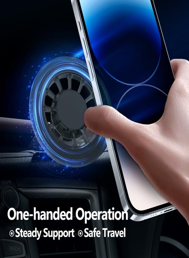 CLEC Car Phone Holder Fit for Highlander 2014-2019 Custom Rotatable for Magsafe Cell Phone Mount [20 Strong Magnets][Hands Free] - Image 3