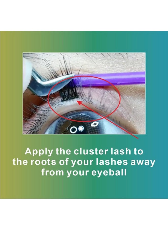 MILKLEAR - Lash Cluster Glue Waterproof, Diy Lash Extension Glue Sensitive Eyes, Cluster Lash Glue, Diy At Home, No Fumes, Long Lasting 2-3 Weeks, For Self Application Or Salon Professionals 5Ml - Image 1