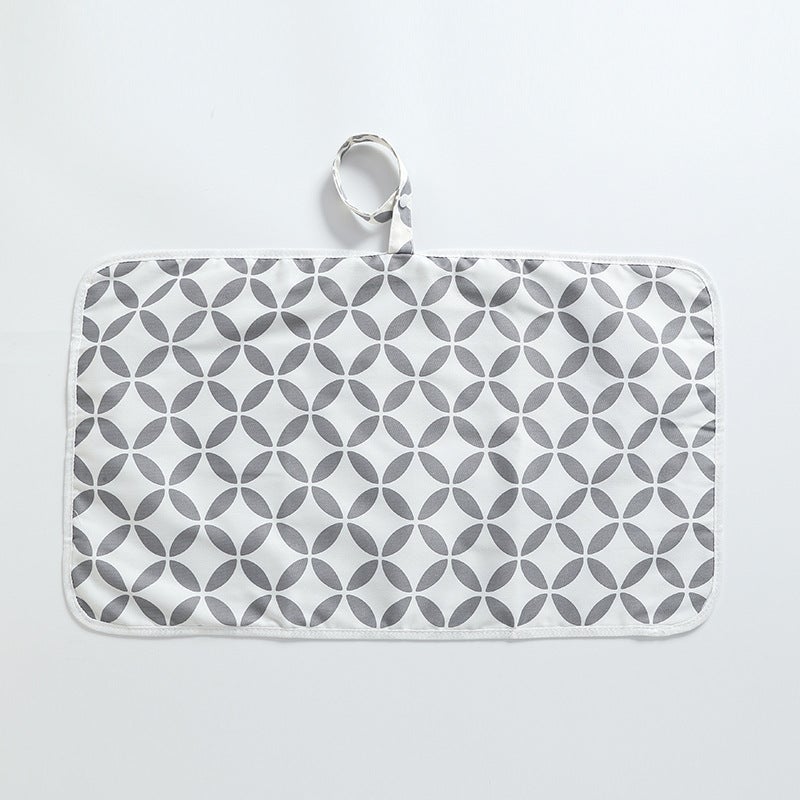 Portable Baby Diaper Changing Pad, Foldable Cotton Wave Pad for Travel, Sold by Mother and Baby Manufacturers - Image 1