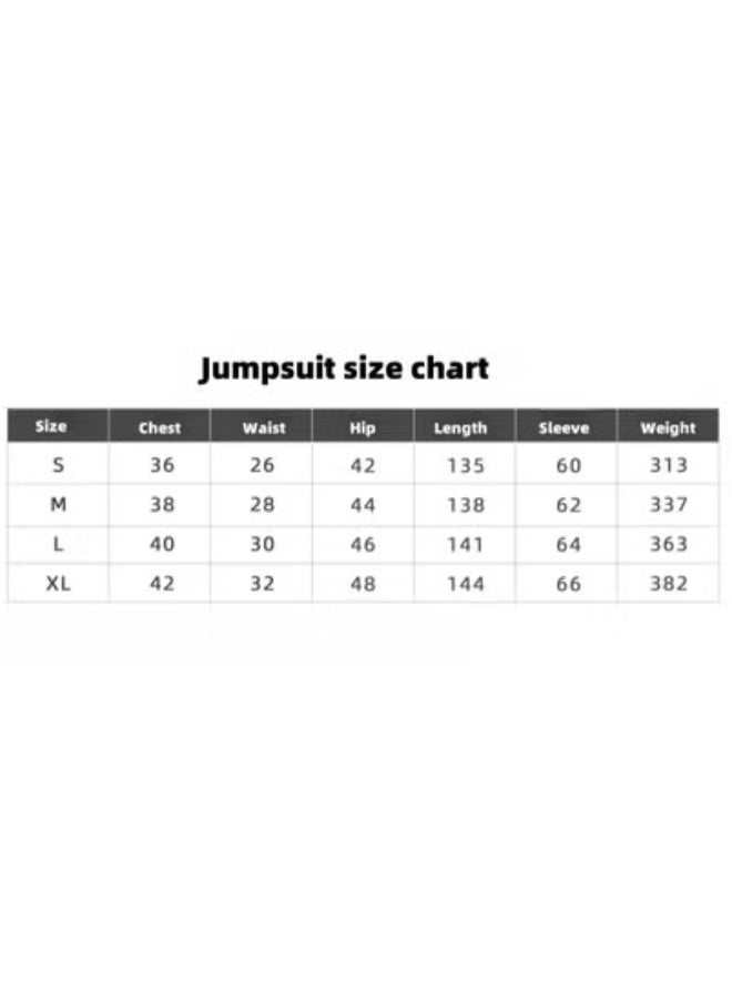 RedMapleTEK European And American Half-Zip Tight Solid Color High Elastic Long Yoga Suit Fitness Running Sports Jumpsuit  - Image 3