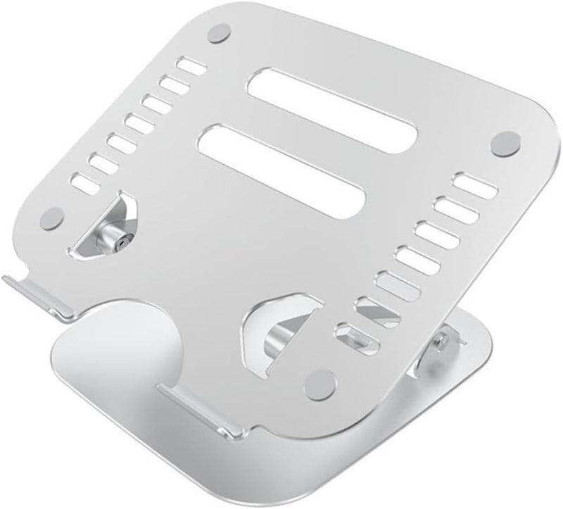 Aluminum Alloy Laptop Stand Adjustable Heat Dissipation Computer Holder Portable Foldable Notebook Desk Riser for Office and Home Use - Image 1
