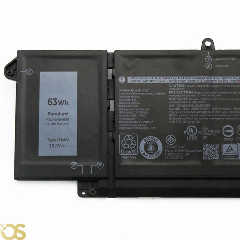 OS Battery Compatible with Dell Latitude 5320 7320 7420 7520 11th 7FMXV   From OS Store - 3 Month Warranty - Image 2