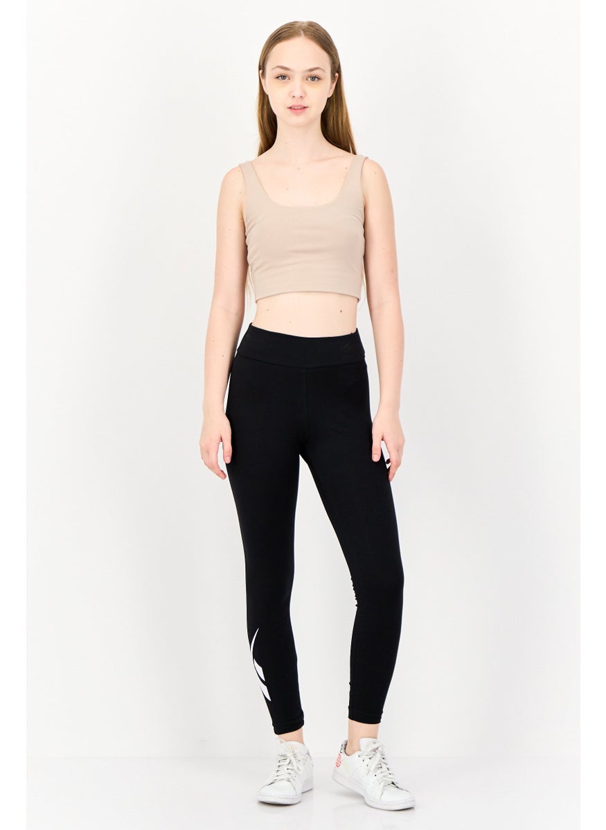 Reebok Women Sportswear Fit Training Leggings, Black  - Image 3