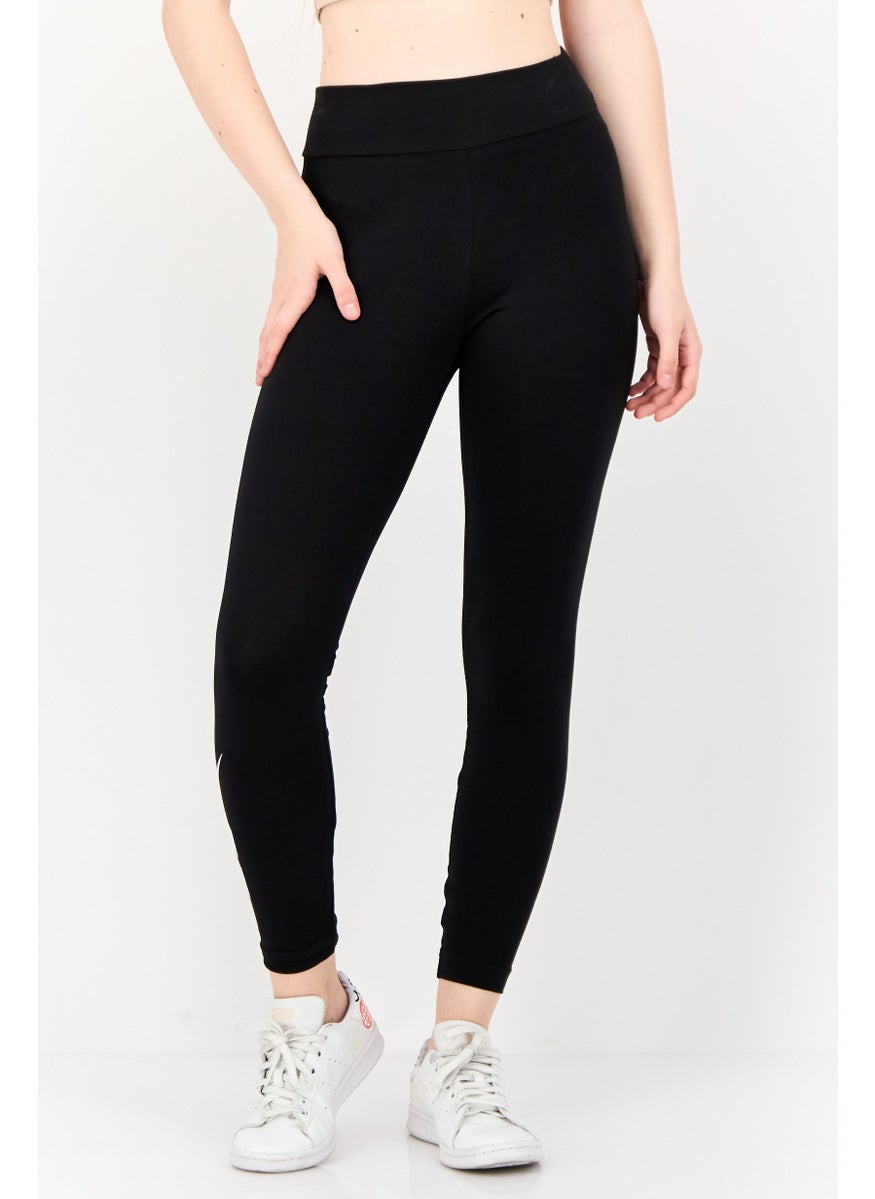 Reebok Women Sportswear Fit Training Leggings, Black  - Image 1