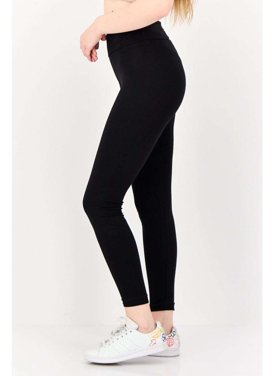 Reebok Women Sportswear Fit Training Leggings, Black  - Image 4