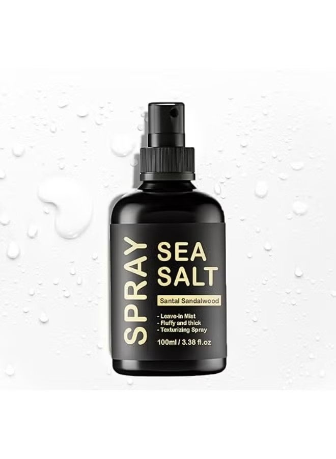 KOEC Sea Salt Spray for Men Volumizes & Texturizes & Lifts Keratin Sea Salt Spray for Hair Natural Curls and Waves Hair 3.38 fl oz Light & Non-Greasy - Image 1