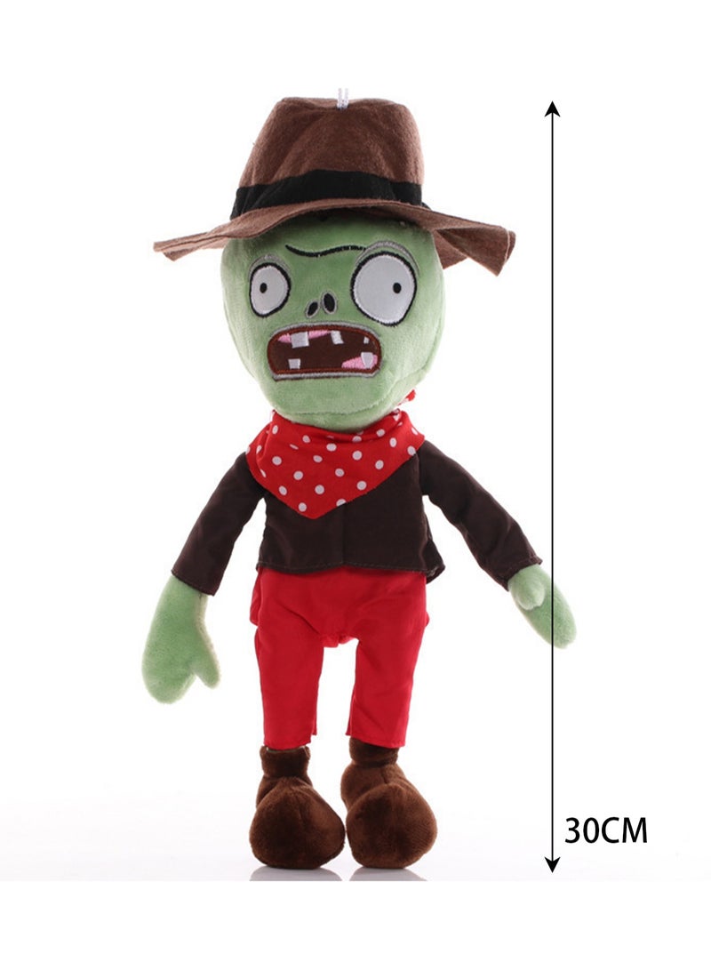 Plants Chaos Zombie Doll Humanoid Doll Children's Pillow Toy (Green Jeans) - Image 2