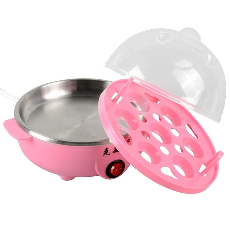 Concepta Egg Boiler Electric Automatic Off 7 Egg Poacher for Steaming Cooking And Boiling Mini Electronic Egg Boiler Device Multi function Egg Cooker Boils Upto 7 Eggs at a TimeMulticolor - Image 2