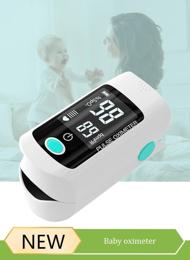 Generic Portable Finger Clip Oximeter For Medical Blood Oxygen Saturation Detection, Blood Oxygen Health Detector, Household Pulse And Heart Rate Monitoring  - Image 1