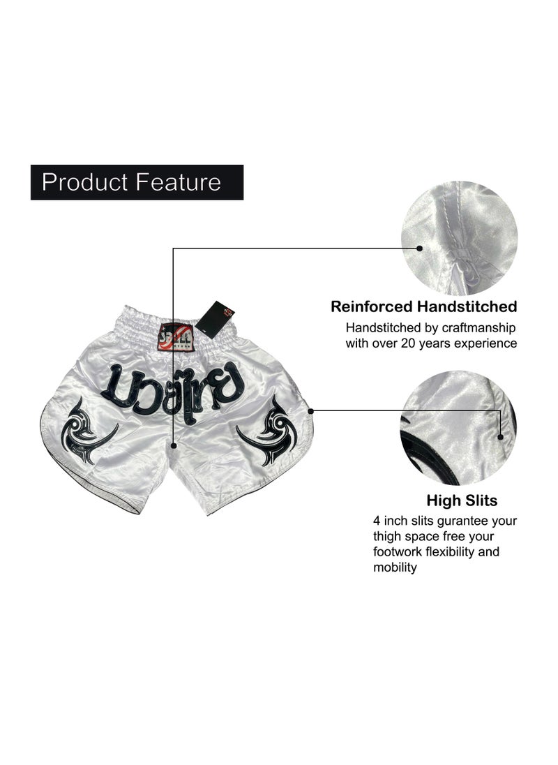 Spall Boxing Shorts For Men Muay Thai Shorts For Kickboxing Wrestling Grappling Fight And Cross Training Martial Arts Training Gym Clothing  - Image 3