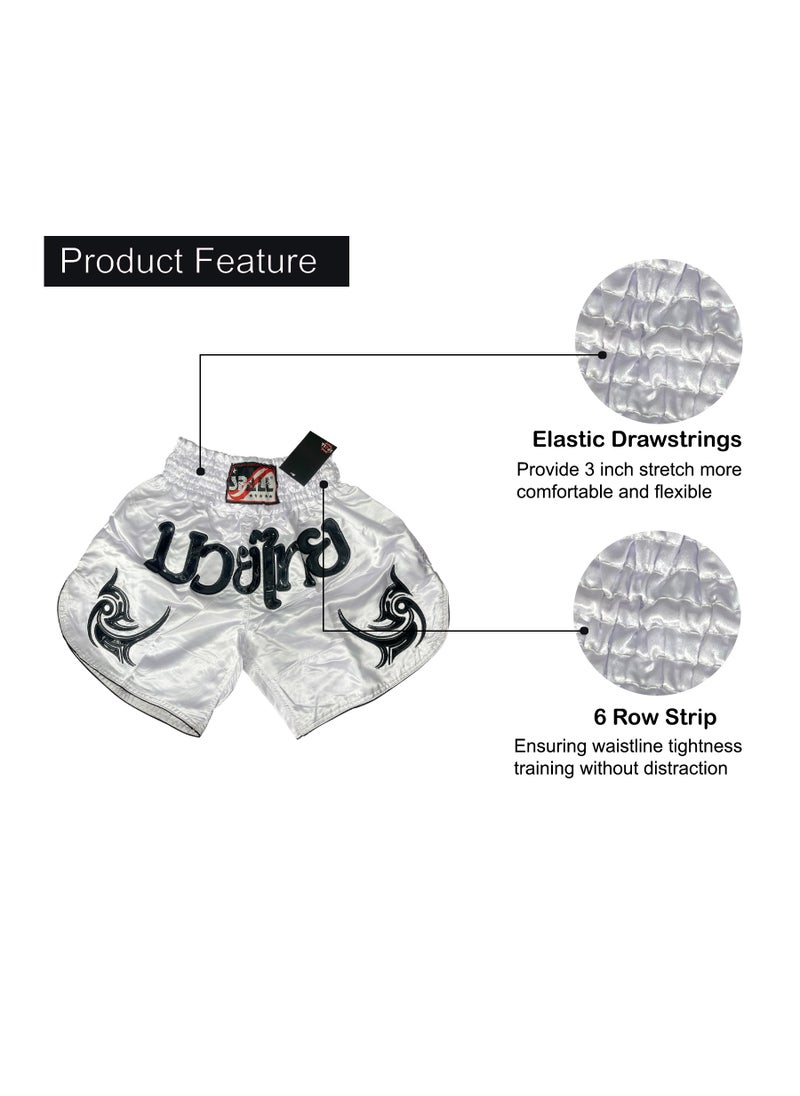 Spall Boxing Shorts For Men Muay Thai Shorts For Kickboxing Wrestling Grappling Fight And Cross Training Martial Arts Training Gym Clothing  - Image 4