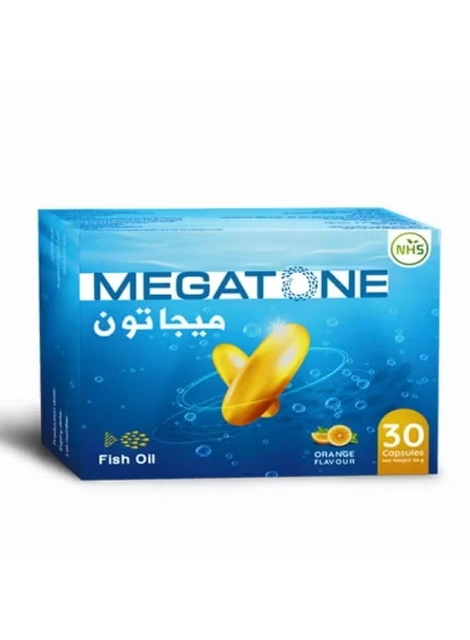 ميجاتون أوميجا 3 مكمل غذائى 30 كبسولة