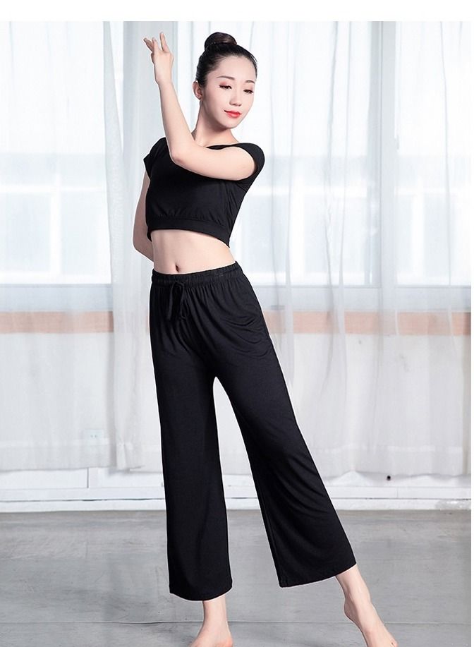 Loquat Summer Yoga Suit Women's Blouse Open Navel Tight Gym Sports Suit  - Image 3