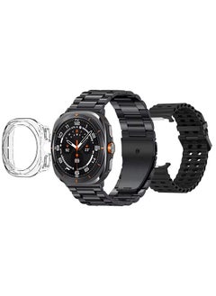 Kalobee SK7 Ultra Smartwatch Bundle With Accessories Including 1 Black Stainless Steel Band 1 Black Silicone Band a Charging Cable and a TPU Case Protector  - Image 3